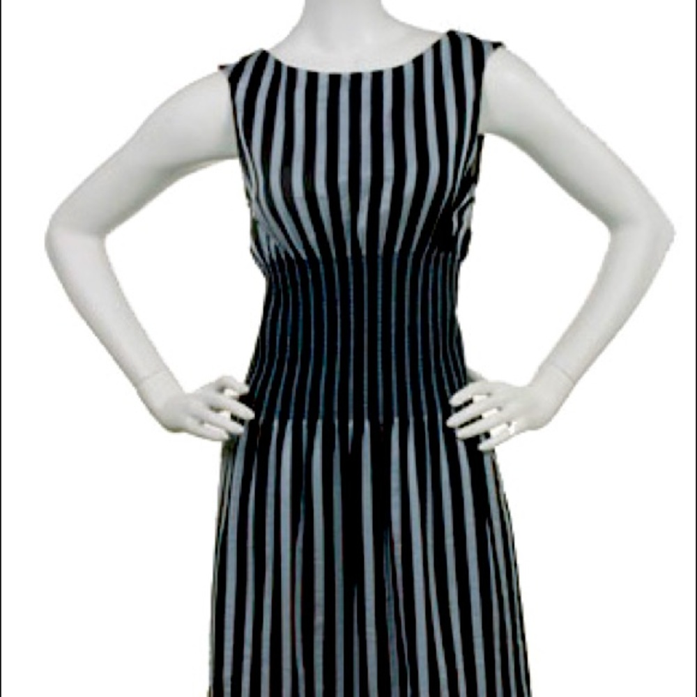 Eva Franco Valencia Stripe Dress NWT